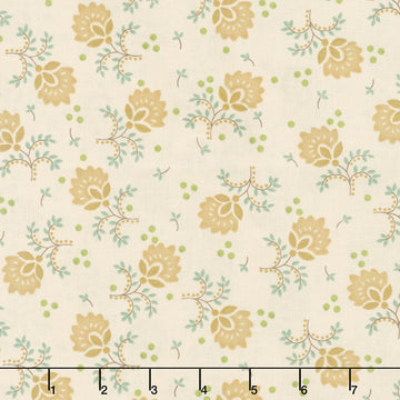 Spiced Favorites - Delicate Floral Wheat 108" Wide Backing