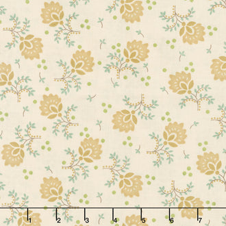 Spiced Favorites - Delicate Floral Wheat 108" Wide Backing