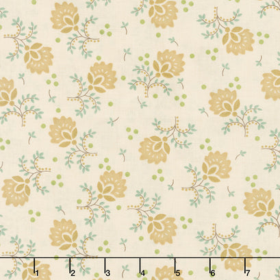 Spiced Favorites - Delicate Floral Wheat 108" Wide Backing