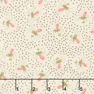 Spiced Favorites - Delicate Pears and Leaves Wheat 108" Wide Backing