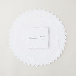 Quilter's Flour Favorites White On White 5" Squares