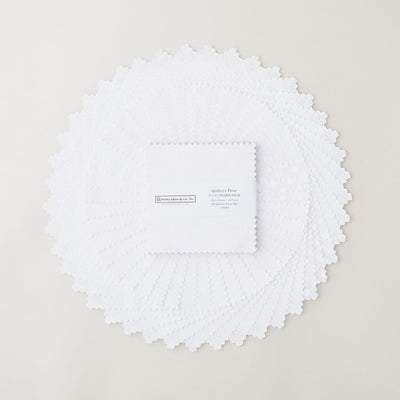 Quilter's Flour Favorites White On White 5" Squares