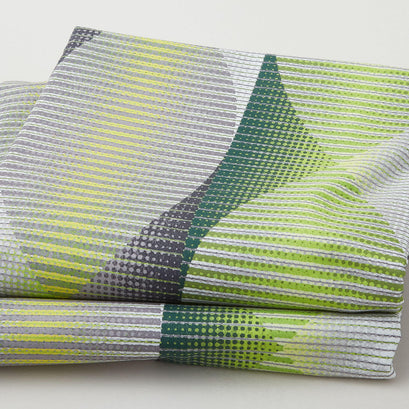 Twisted Ribbons 108" - Green 3 Yard Cut