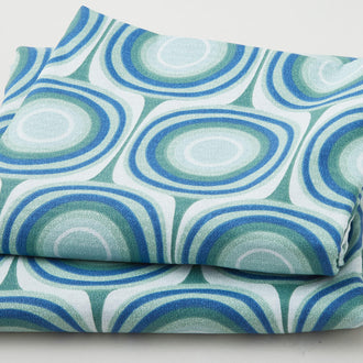 Squircle Rug Squircle - Squircle Design Blue/Green 108