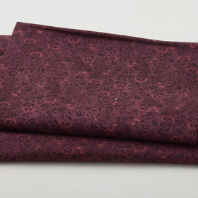 Flossie's Flowers - Calicos Aubergine 2 Yard Cut