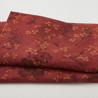 Flossie's Flowers - Mixed Media Red 2 Yard Cut
