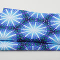 Geo Pop Pearl - Starbursts Turquoise 2 Yard Cut