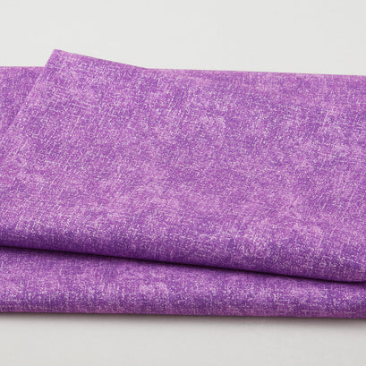 Geo Pop Pearl - Jigsaw Texture Purple 2 Yard Cut