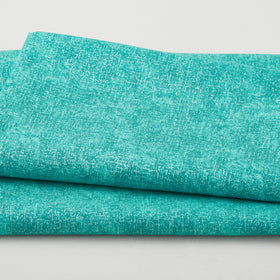 Geo Pop Pearl - Jigsaw Texture Aqua 2 Yard Cut