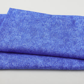 Geo Pop Pearl - Jigsaw Texture Blue 2 Yard Cut