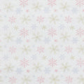 Magical Menagerie - Tossed Snowflakes Multi-White 2 Yard Cut