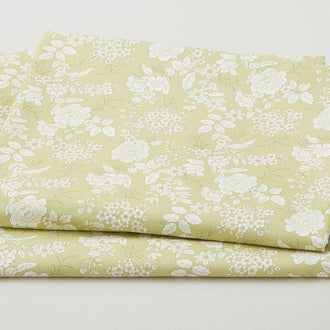 Tranquility - Floral Light Green 3 Yard Cut