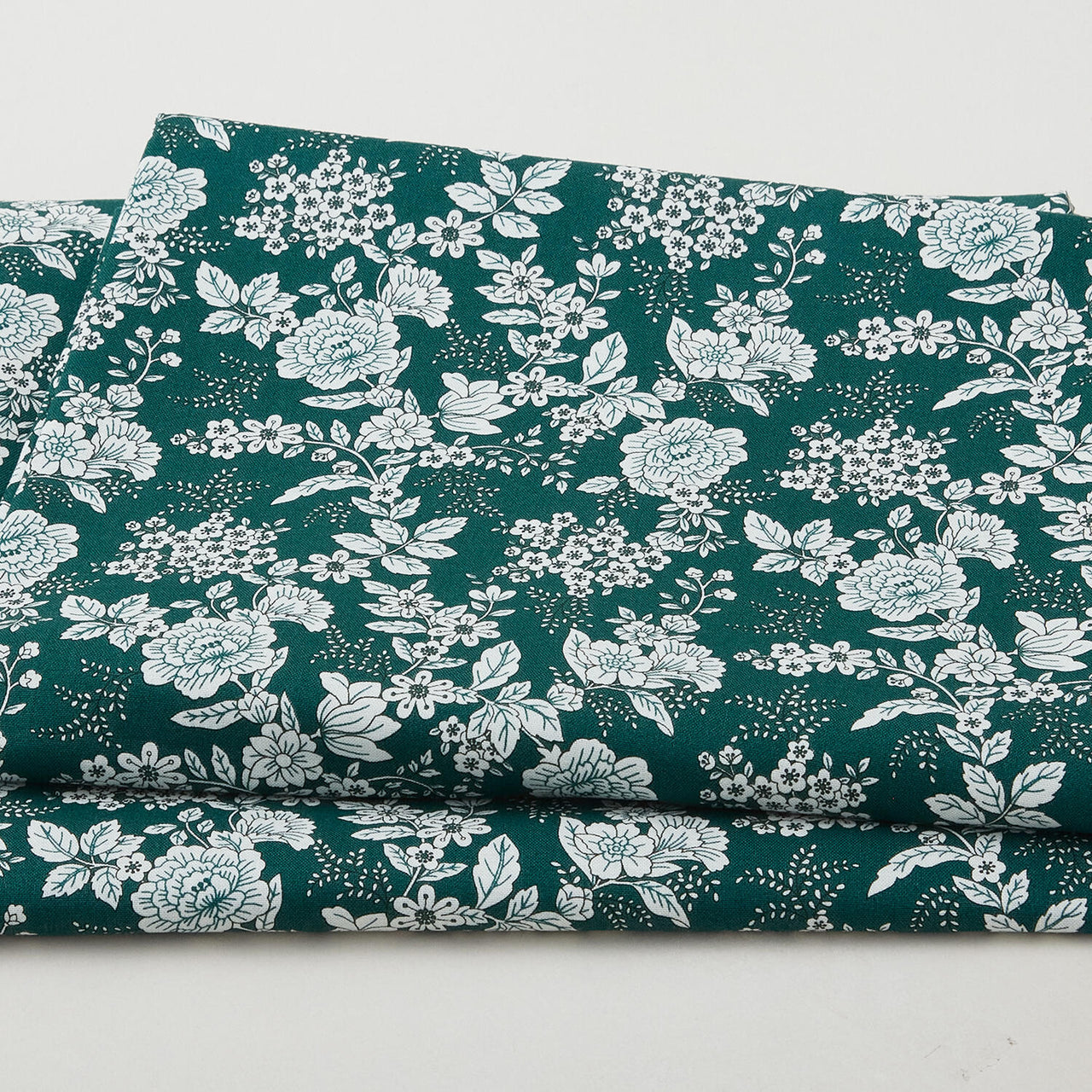 Tranquility - Floral Teal 3 Yard Cut