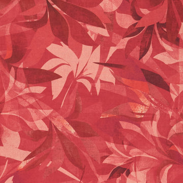 Shadow Leaves 108" - Shadow Leaves Red 3 Yard Cut