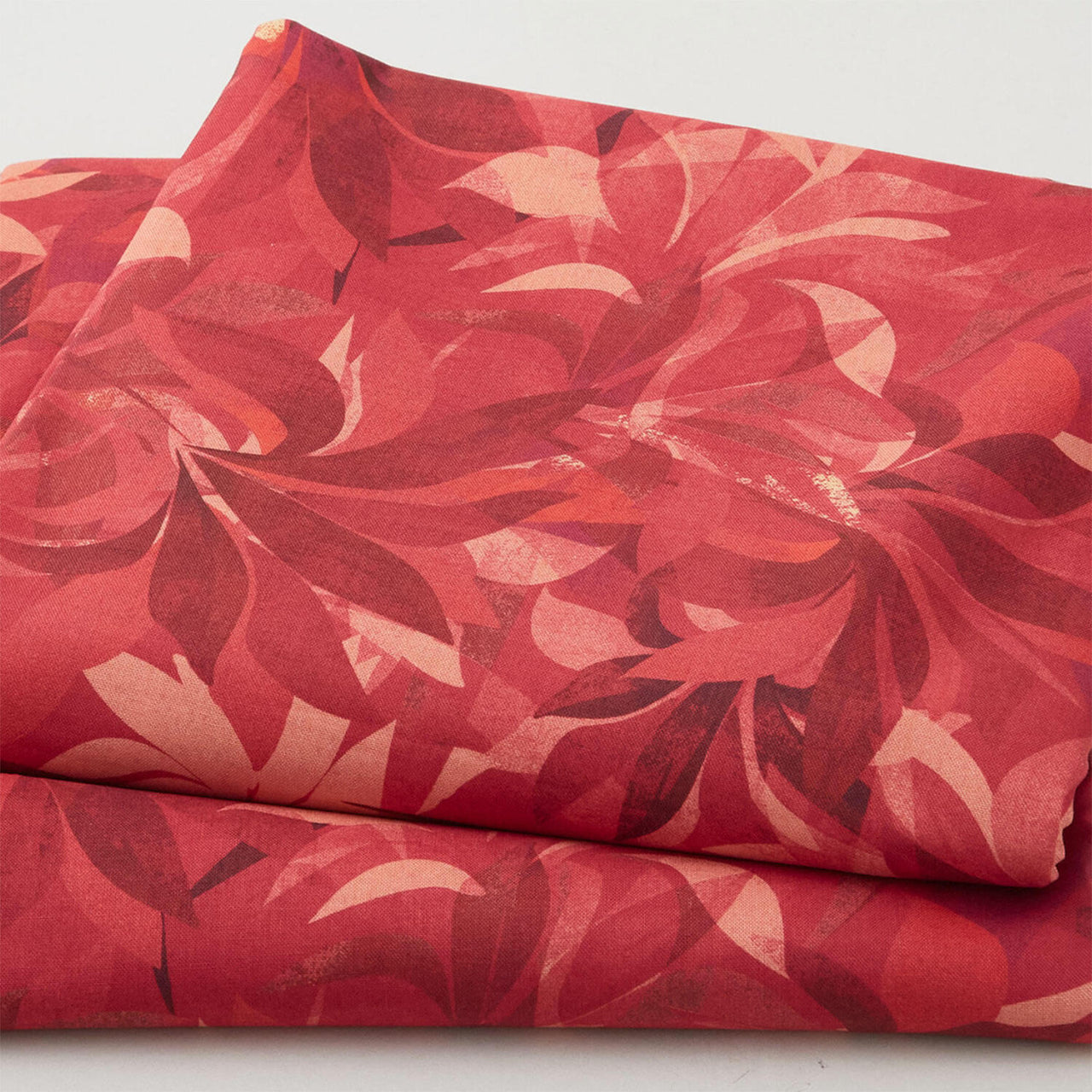 Shadow Leaves 108" - Shadow Leaves Red 3 Yard Cut