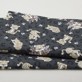 Big Kitties - Cheetah Toss Black 2 Yard Cut