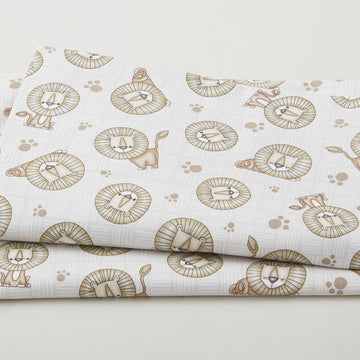 Big Kitties - Lion Toss Beige 2 Yard Cut