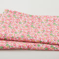 Enchanted Forest - Packed Pink Flowers Pink 2 Yard Cut
