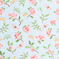 Enchanted Forest - Butterflies And Flowers Light Blue 2 Yard Cut