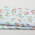 Enchanted Forest - Butterflies And Flowers Light Blue 2 Yard Cut