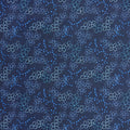Mariakerke - Dotty Floral Texture Prussian Blue 2 Yard Cut