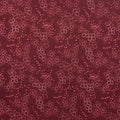 Mariakerke - Dotty Floral Texture Burgundy 2 Yard Cut