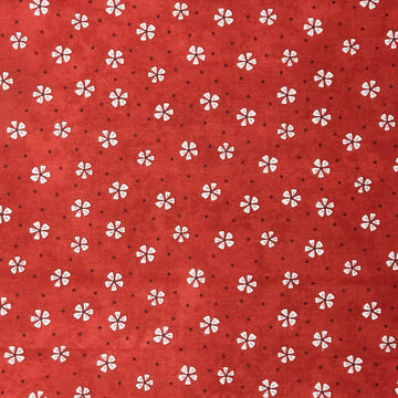 Pocket Full Of Posies - Posies Tossed Red 2 Yard Cut