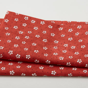 Pocket Full Of Posies - Posies Tossed Red 2 Yard Cut