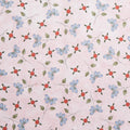 Pocket Full Of Posies - Tossed Flowers And Buds Light Pink 2 Yard Cut