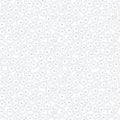 Quilter's Flour Favorites - Small Flower Heads White on White 3 Yard Cut
