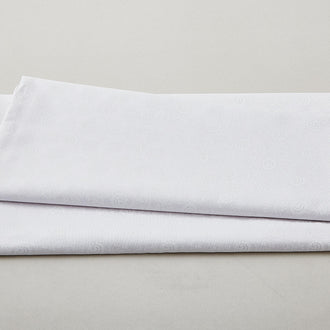 Quilter's Flour Favorites - Large Floral White on White 3 Yard Cut