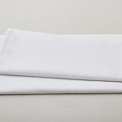 Quilter's Flour Favorites - Large Floral White on White 3 Yard Cut