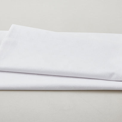 Quilter's Flour Favorites - Set Floral With Dots White on White 3 Yard Cut