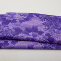 Monochromatic Peony 118" Wide Back - Deep Purple Digitally Printed 3 Yard Cut