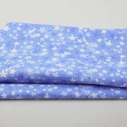 Star Power 108" - Monotone Stars Blue 108" Wide 3 Yard Cut