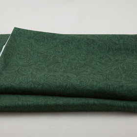 Stylized Garden - Delicate Floral Green 108" Wide 3 Yard Cut