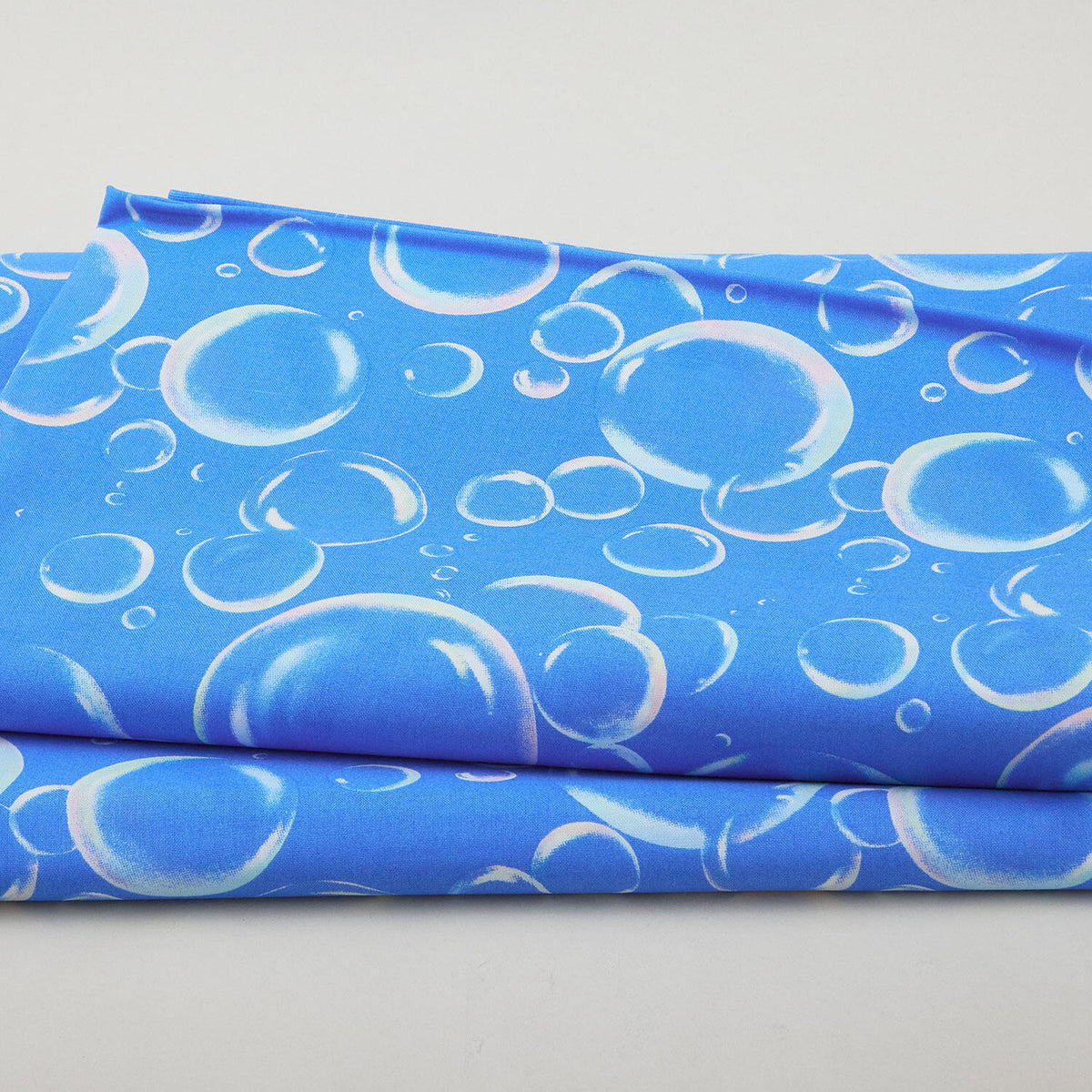Bubble Blast - Bubbles Cerulean Blue 108" Wide 3 Yard Cut