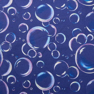 Bubble Blast - Bubbles Navy 108" Wide 3 Yard Cut