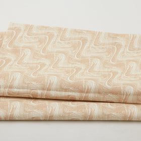 Whirlwind 118" - Wavy Lines Tan 3 Yard Cut
