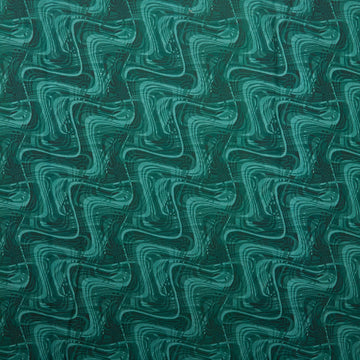 Whirlwind 118" - Wavy Lines Green 3 Yard Cut