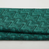 Whirlwind 118" - Wavy Lines Green 3 Yard Cut