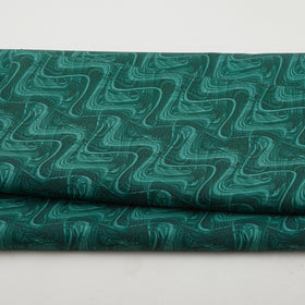 Whirlwind 118" - Wavy Lines Green 3 Yard Cut