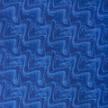 Whirlwind 118" - Wavy Lines Navy 3 Yard Cut