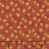Baubles and Balsam - Dandelion Orbs Cranberry Yardage