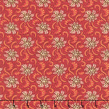 Baubles and Balsam - Holiday Foulard Cranberry Yardage