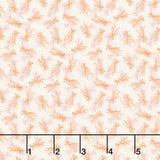 Thistle and Rye - Tossed Bouquet White Wash Yardage