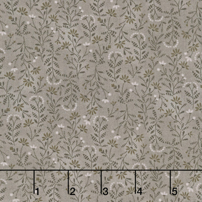 Thistle and Rye - Spring Calico Gray Yardage
