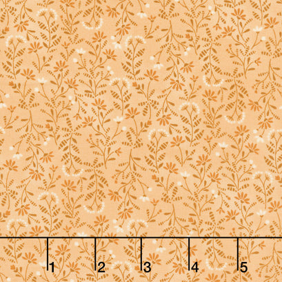 Thistle and Rye - Spring Calico Orange Yardage