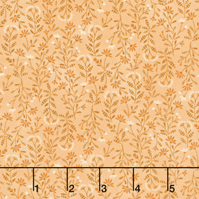 Thistle and Rye - Spring Calico Orange Yardage