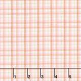 Thistle and Rye - Small Plaid White Wash Yardage